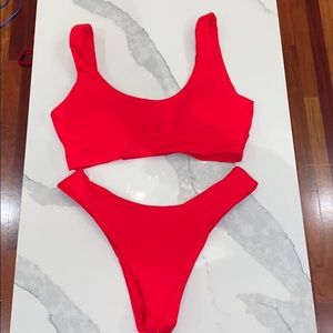 Red bikini